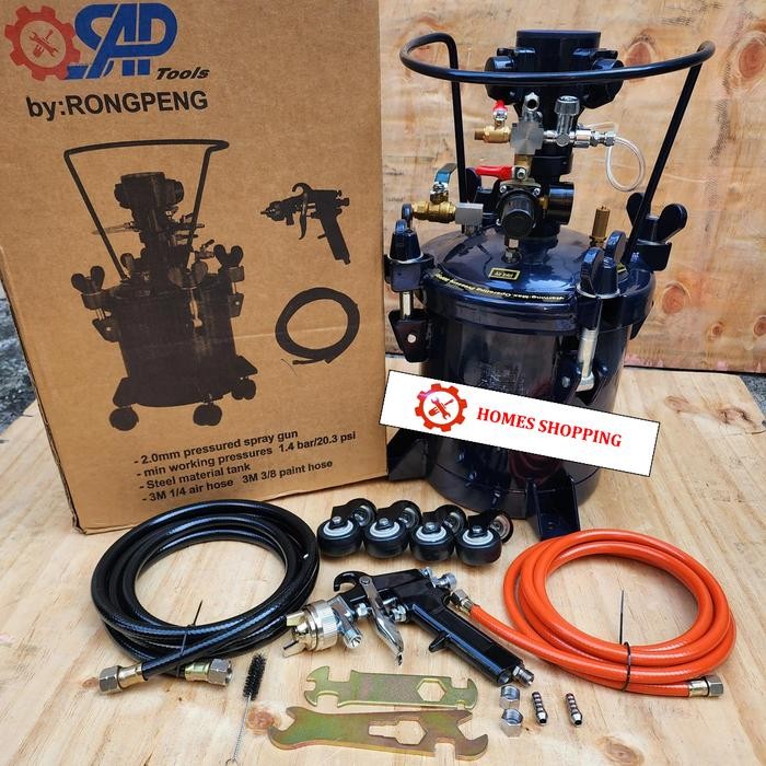 Paint Tank Paint tank 20 L pengaduk cat 20 Ltr cat pressure tank 20