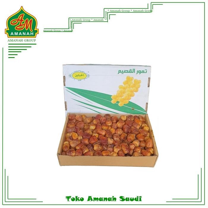 

Kurma Sukari al Qasim Basah 3Kg / Kurma Stamina / Oleh-oleh Haji&Umroh New