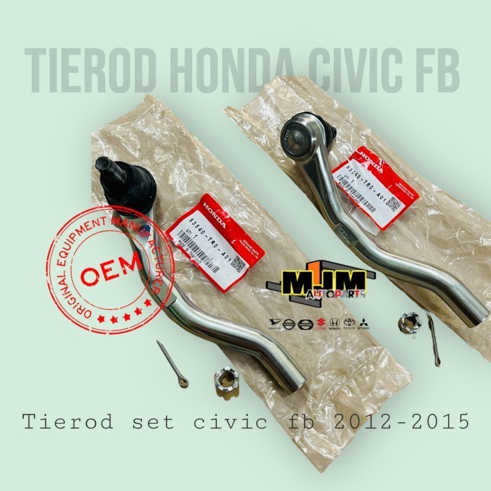 Tierod set honda civic fb 2012-2015 oem thailand