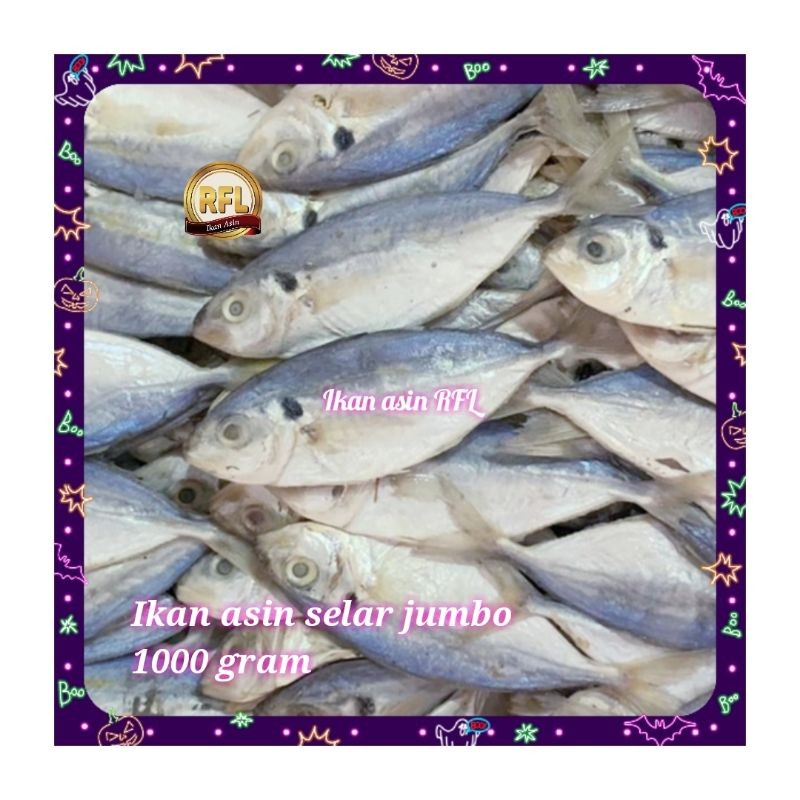

Terlaris! Ikan Asin Selar Jumbo 1 Gram
