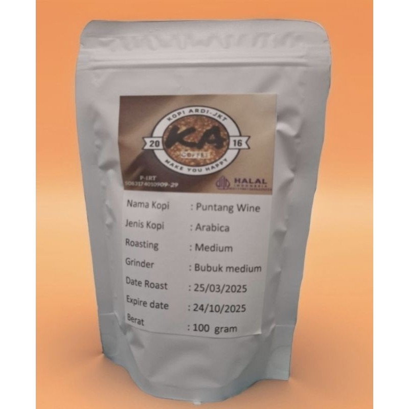 

PROMO Biji Kopi Roasting/Aneka Bubuk Puntang 100 Gram