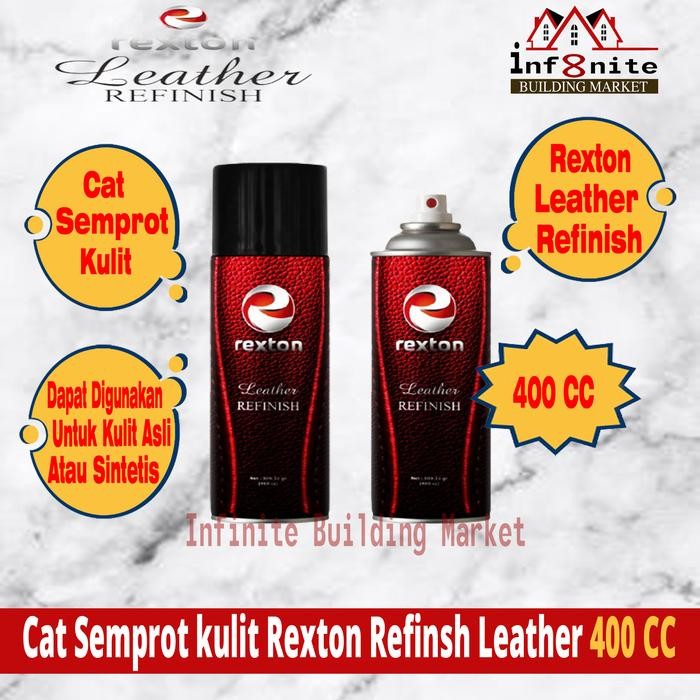 Cat Semprot Kulit Leather Rexton Refinish Cat Jok Kulit Mobil Sofa Berkualitas