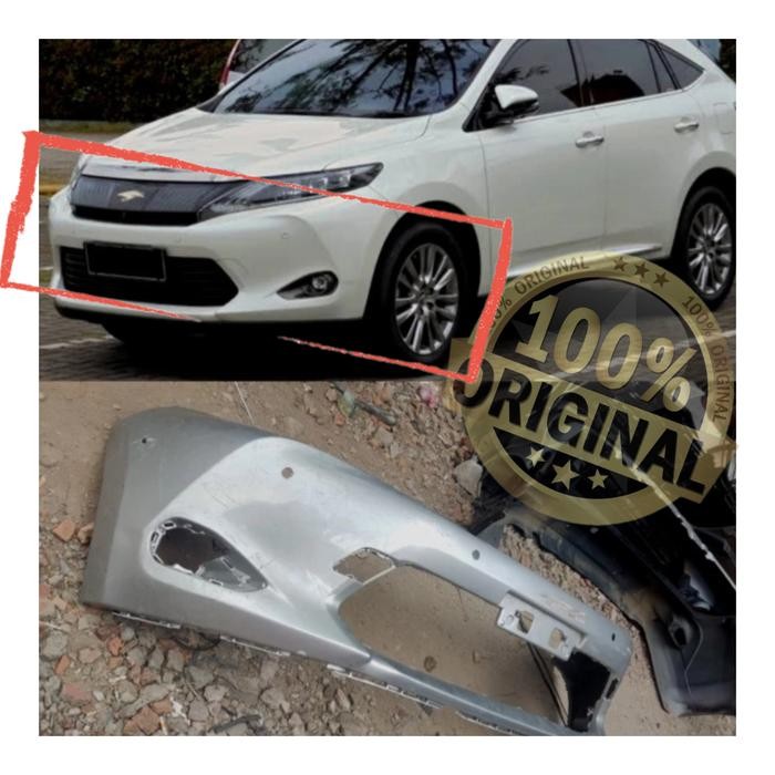 bumper bemper toyota harrier 2014 2015 original