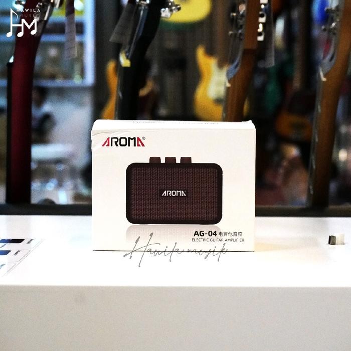 Amplifier Ampli Mini Aroma Ag-04 Ampli Aroma Ag04 Rechargeable Speaker With Bluetooth