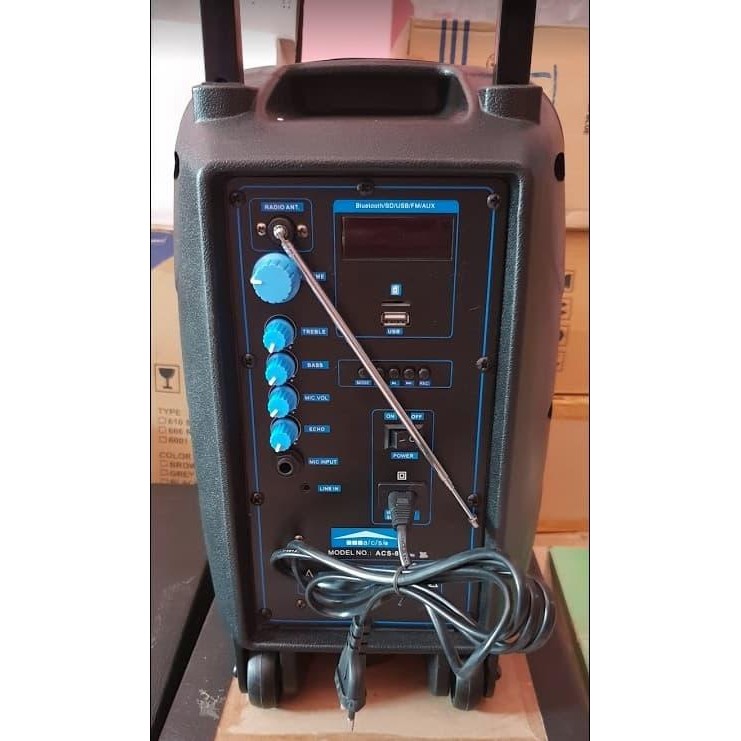 Speaker Trolly Acs Amplifier Sound