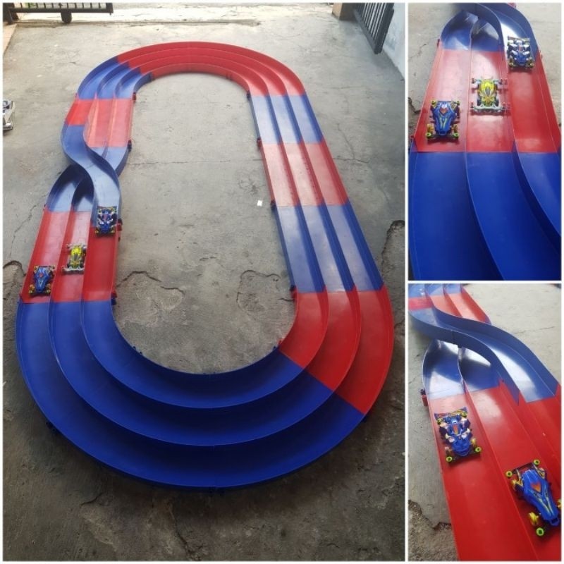 Track Tamiya 3 Jalur Lintasan Jalan - Track Tamiya 3 Jalur Standar Murah