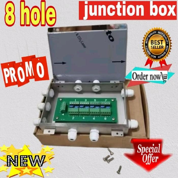 jbx junction box timbangan 8hole junction box 8 wire