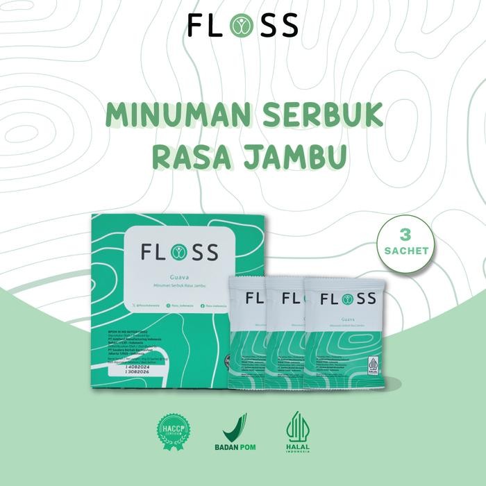 

Tjia Wu - Floss Minuman Serbuk Rasa Jambu- Isi 3 Sachet