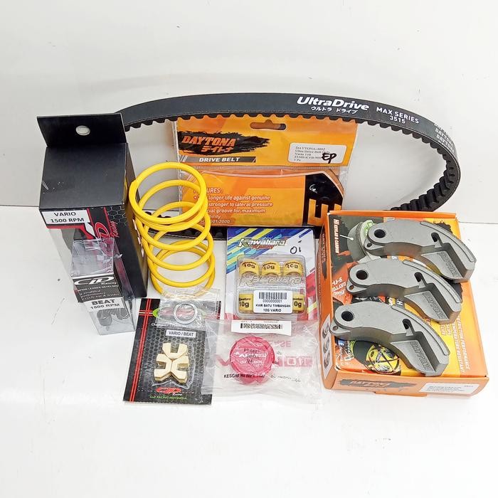 Paket Cvt Upgrade Kirian Daytona Vario Karbu, Vario Techno, Vario 110.