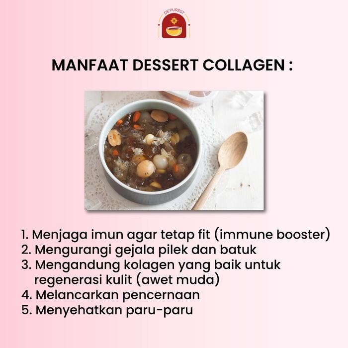 

Tjia Wu - Peach Gum Dessert Collagen Paket Lengkap Herbal Tiao Jiao Premium