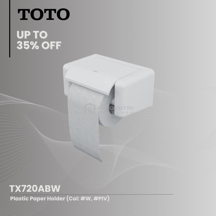 Tempat Tissue TOTO TX720ABW / Toilet Paper Holder TOTO (White)