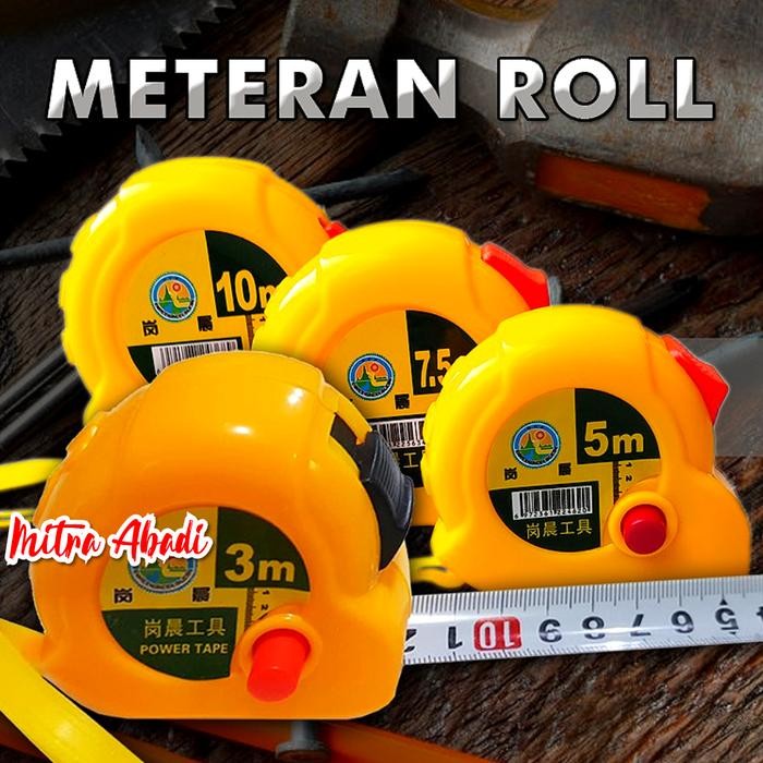 Meteran / Roll Meteran / Meteran Roll / Gauge / Measure's Tools