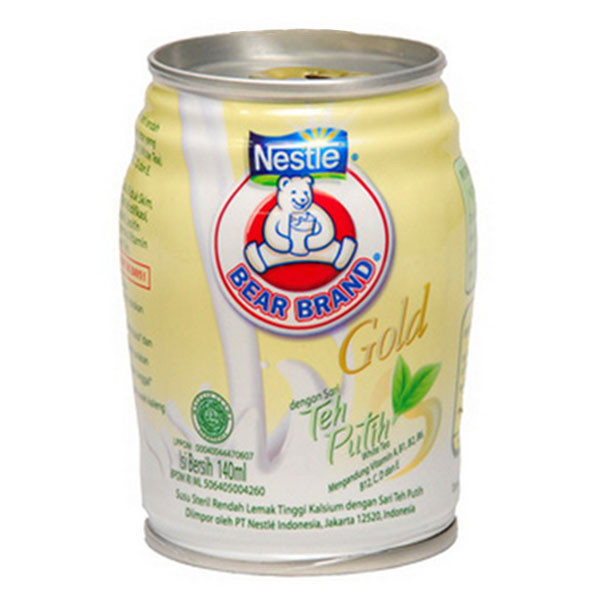 

BEAR BRAND GOLD TEH PUTIH 140 ML