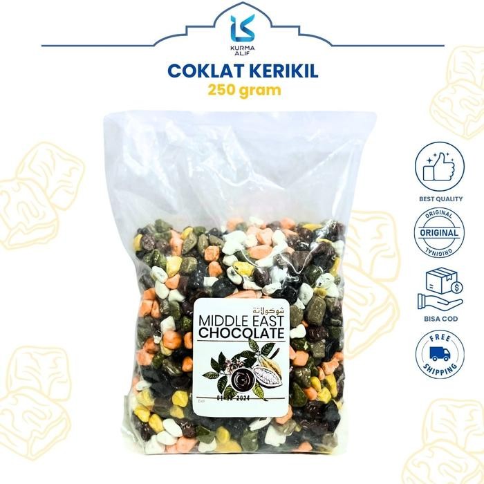 

Coklat Kerikil 500 Gram Coklat Batu Cokelat