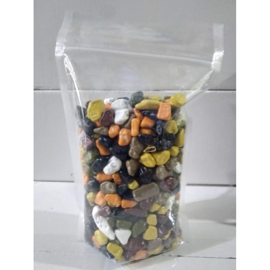 

Cokelat Kerikil Milky Asli Saudi 500 Gram