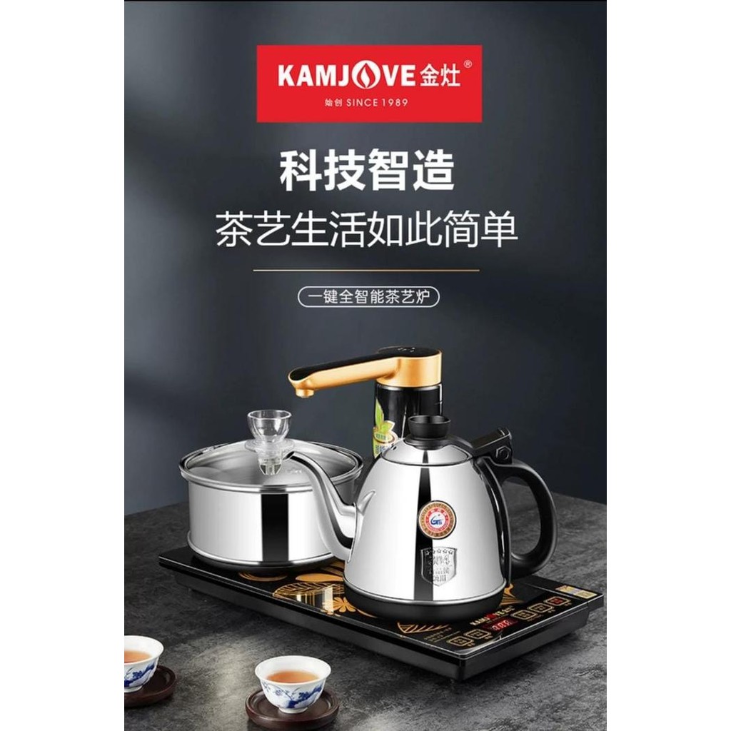 Kamjove K9 Teko Pemanas Air SetAlat Pemasak Teh, Air & Kopi Teko Cina