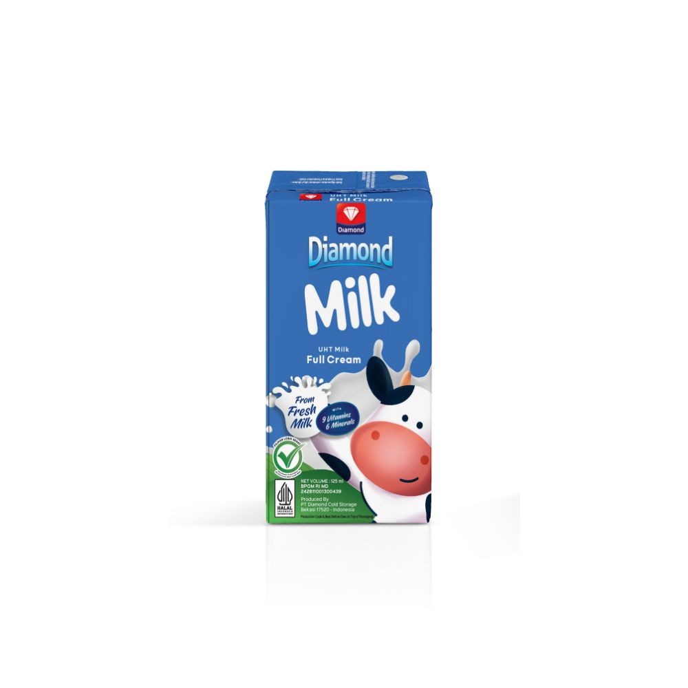 

Diamond Susu UHT Full Cream 125 ml