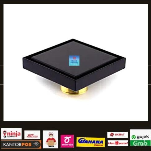 SARINGAN GOT/ SMART FLOOR DRAIN HITAM/ PEMBUANGAN AIR ANTI TIKUS & KECOA