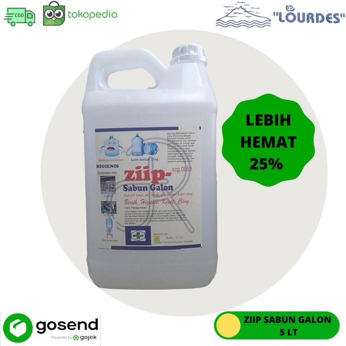 Langsung Diproses Ziip Sabun Galon 5 Lt Grab/Gosend