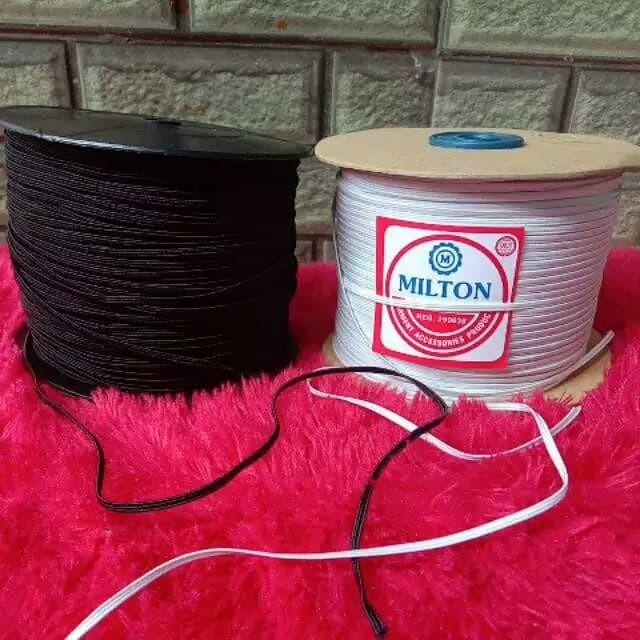 1 roll Karet Elastis (3mm/4mm/8mm) MILTON / Karet Baby / Karet Masker