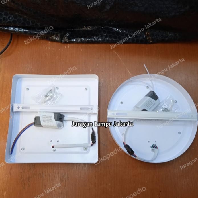 Lampu Downlight 2 Warna 12+4 Watt Panel Outbow Led 2 Warna
