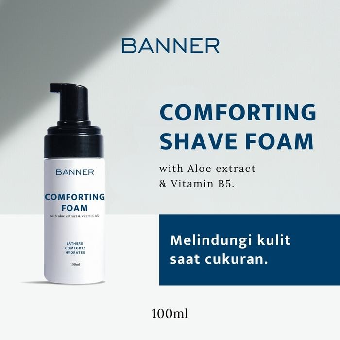

Banner Comforting Shave Foam (Krim Cukur)