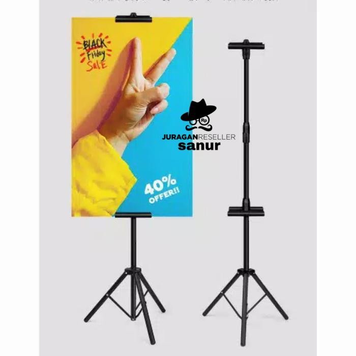 

Tripod Banner Tripod Display 2 Sisi Tripod Banner Stand Stand Tripod