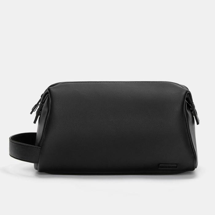 BEST SELLER Tas pull and bear pria pouch tas tangan Original - Hitam