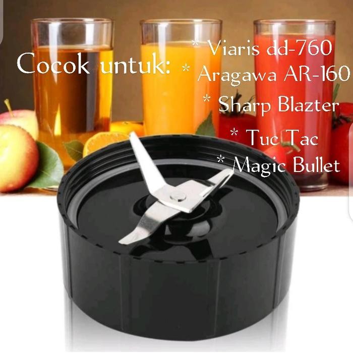 Pisau Mounting Blender Viaris Sharp Blazter Tuc Tac Versi Pop Off