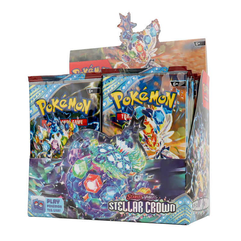 40/360Pcs English Version Pokmon Tcg: Scarlet & Violet Stellar Crown Booster Box Pokemon Trade Card