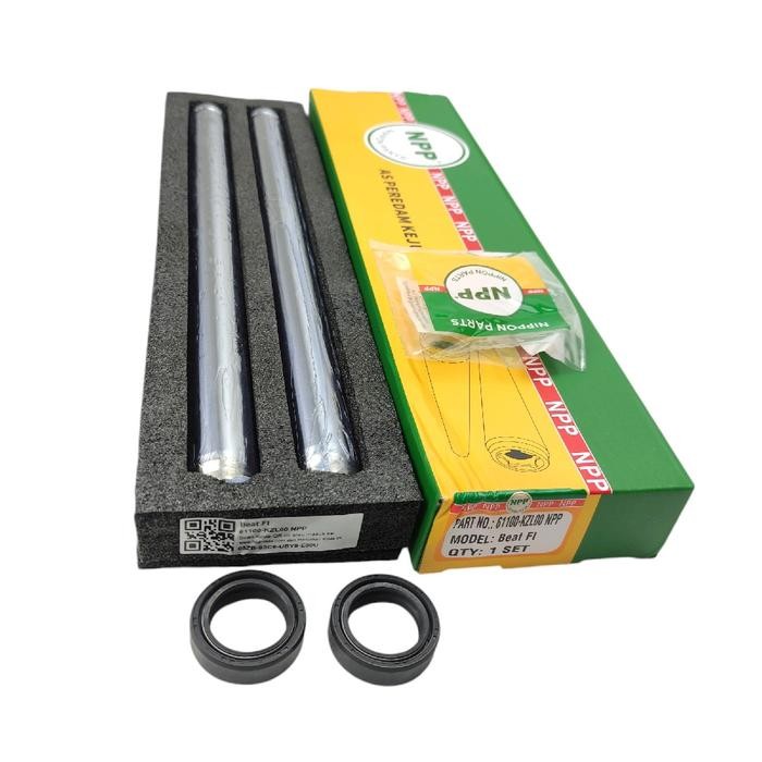 AS SHOCK DEPAN + SEAL SHOCK 1PASANG KZL BEAT FI SCOOPY FI VARIO 125 VARIO 150 SPACY ORI NPP NIPPON