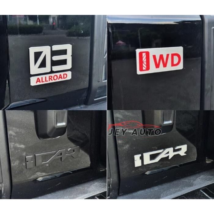 Logo J6 IWD / logo icar 03 J6 / Logo Chery J6