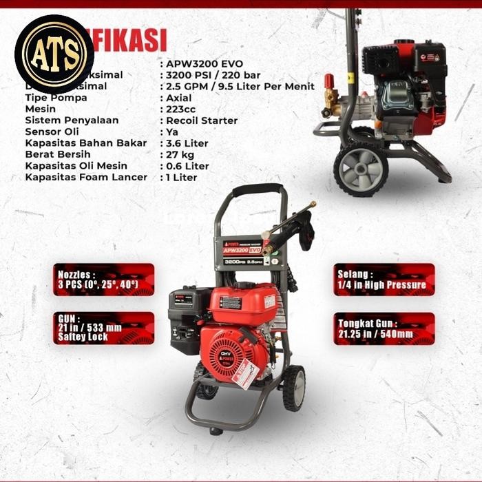 Aipower Jet cleaner Hh Pressure Washer APW3200