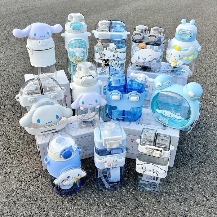 Botol Minum Anak Tritan Motif Cinnamoroll / Botol Anak Cinnamoroll