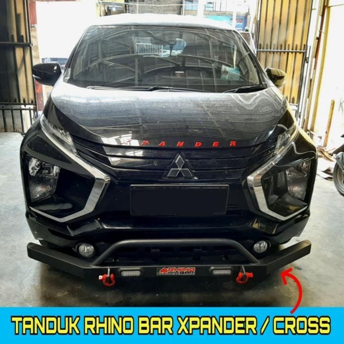 PREMIUM Bumper Bemper Tanduk Rhino Towing bar DRL LED Xpander Xpander Cross