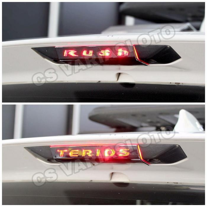 Cover Chrome Lampu Spoiler All New Rush Terios 2018 2021 Jsl