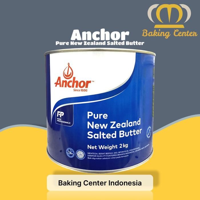 

Anchor Salted Butter 2kg - Mentega Asin New Zealand