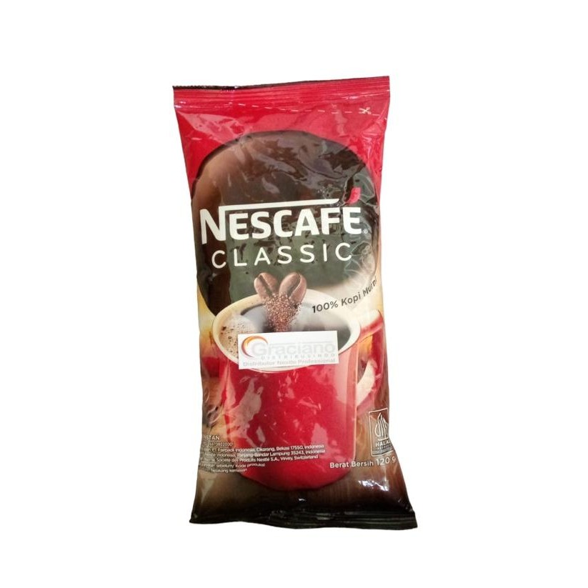 

Grosir nescafe classic vending 120gr per karton isi 48 terlaris