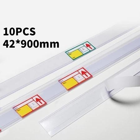 

10pcs 90042 mm Label Rak Klip Label Harga /Pemegang Label Harga/Pemegang Label Supermarket