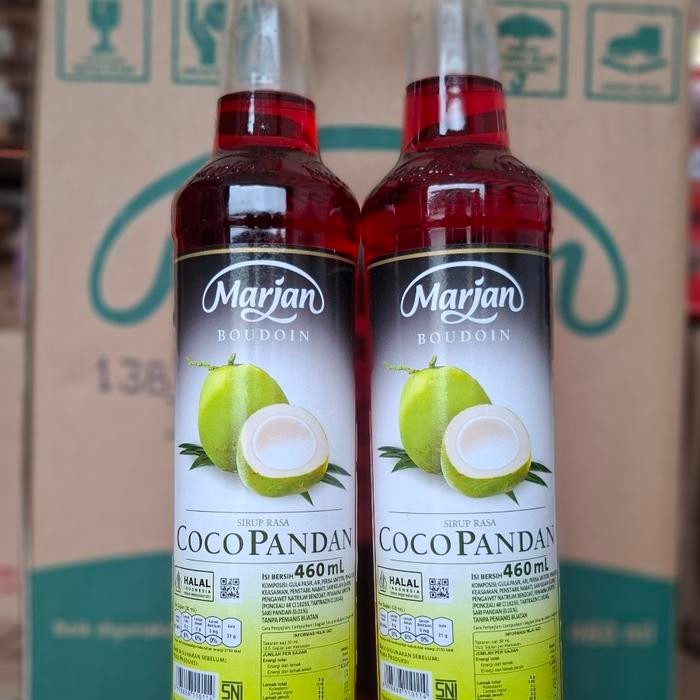 

Marjan cocopandan 1 dus isi 12 Botol KHUSUS INSTAN