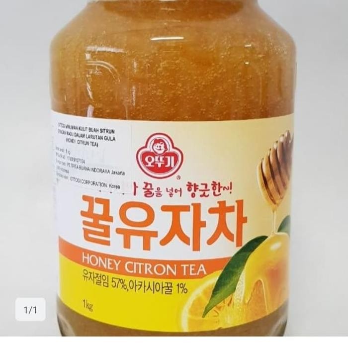 

Ottogi Honey Citron Tea 1kg lemon jam teh