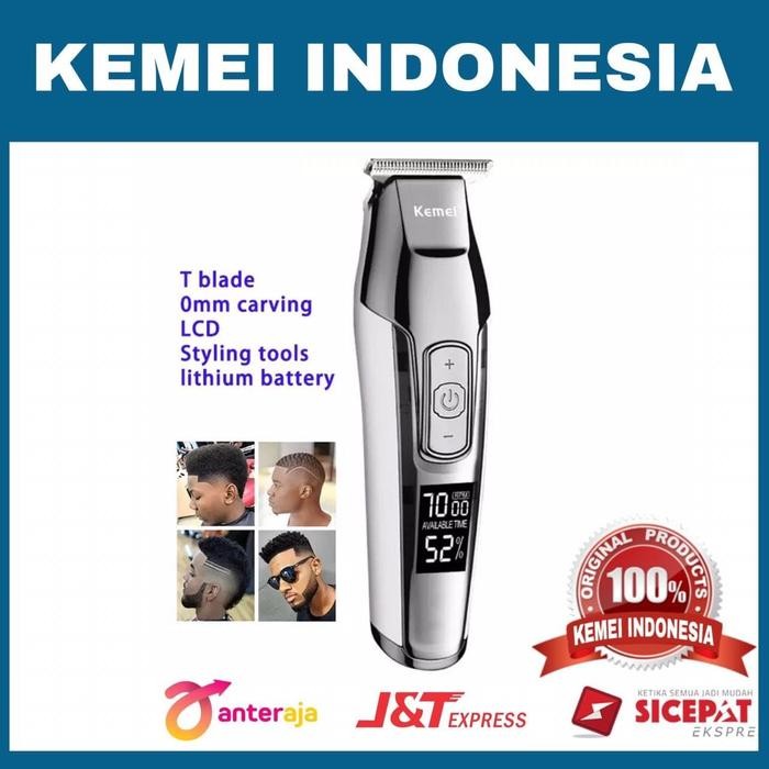 PROMO / TERMURAH KEMEI KM 5027 trimmer kemei km 5027 mesin cukur rambut profesional TERBAIK