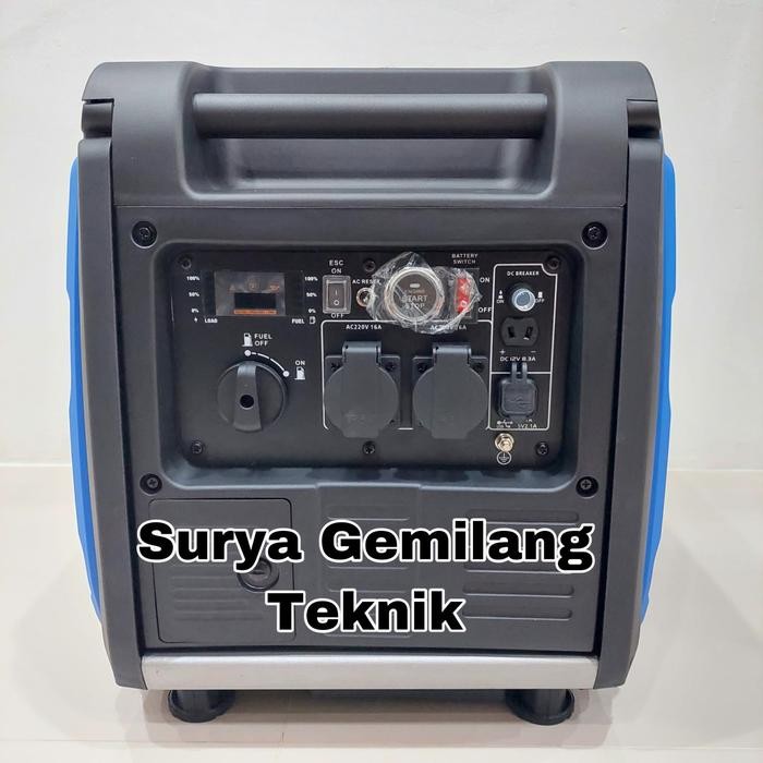 GENERATOR GENSET INVERTER HYUNDAI HDG 3880DI
