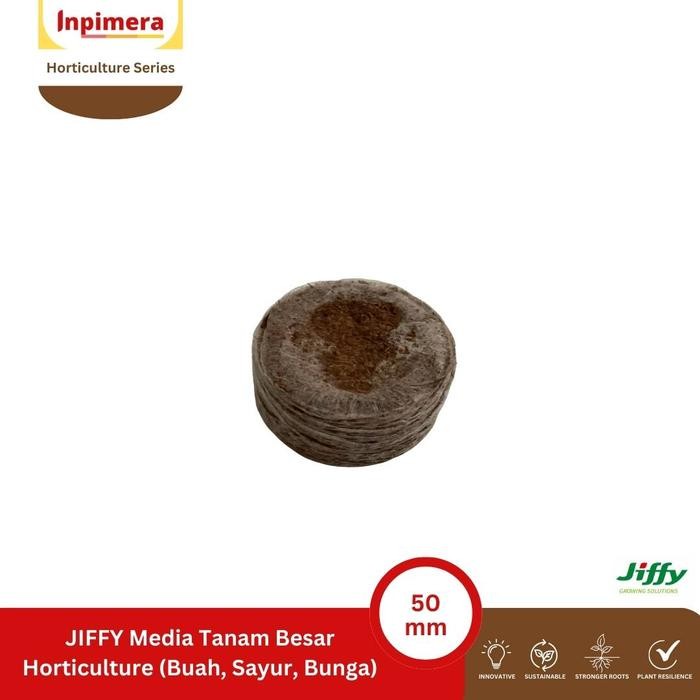 Terlaris Jiffy 7C Pellets 50Mm Peat Free Media Tanam Siap Pakai