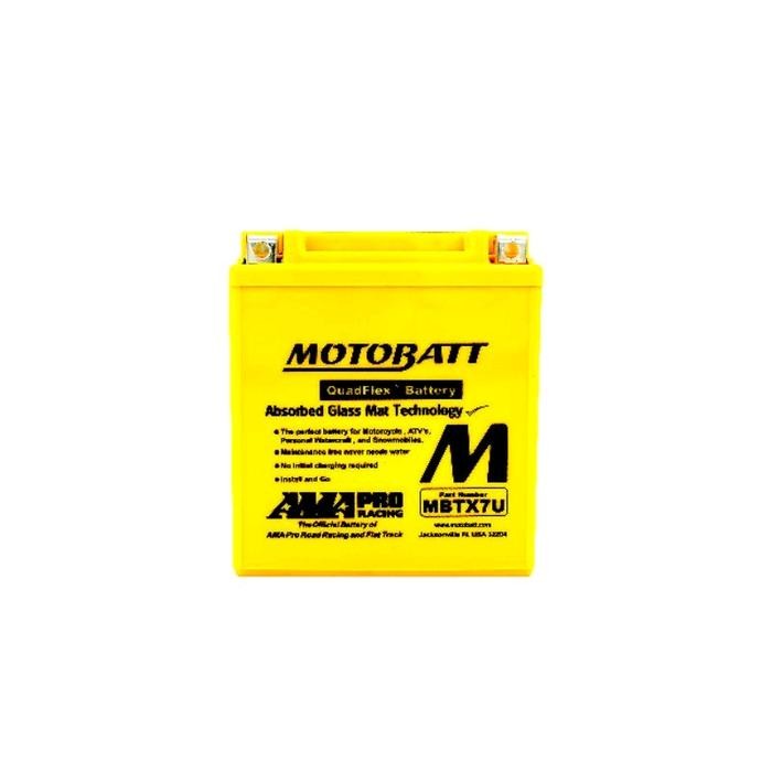 Aki Motor Kawasaki W175 Motobatt Mbtx7U Original Aki Kering/Gel 12V8Ah