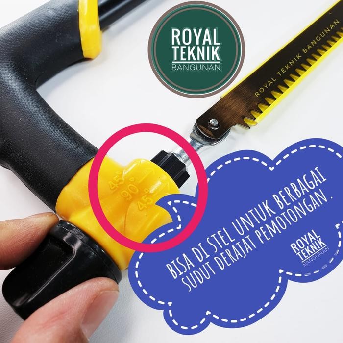 Gagang Gergaji Besi Kayu Multi Fungsi 12 Inch Maxi / Magic Saw