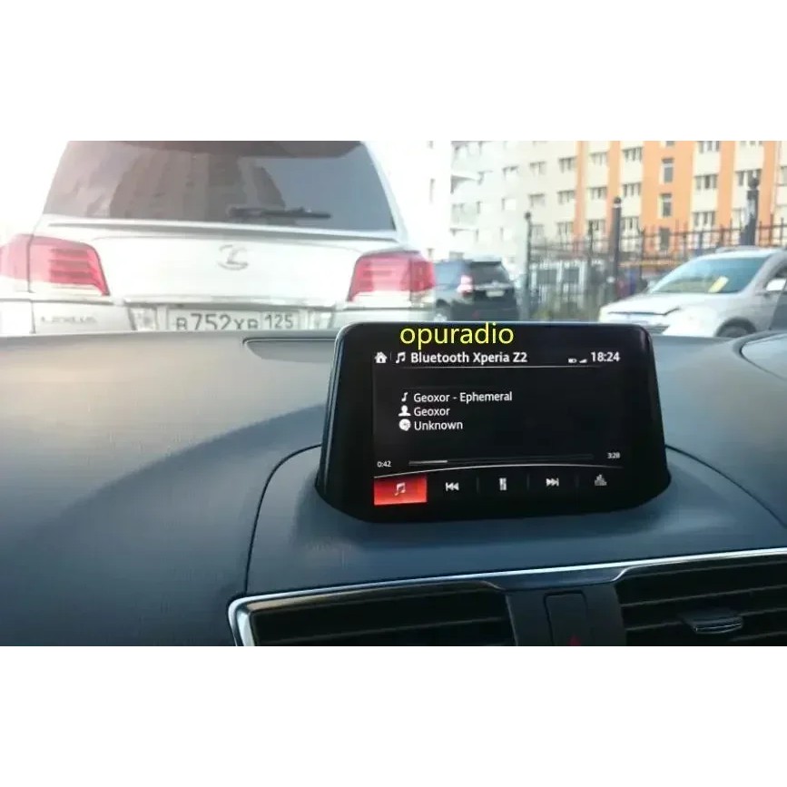 B61A611J0 7-inch touch screen 2017-2018 MAZDA 3 Alexa navigation radio capacitive touch screen
