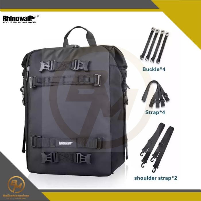 Rhinowalk Mt21630 - Motorcycle Pannier Bag 30 Ltr