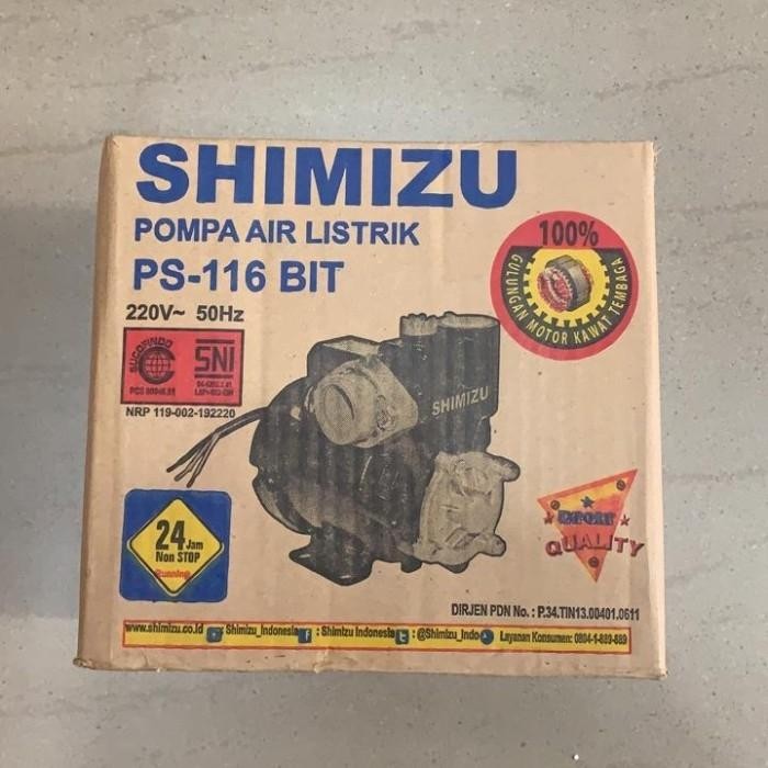 POMPA AIR SHIMIZU PS 116 BIT PS-116BIT PS116BIT MANUAL 125WATT