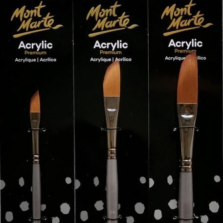 

Mont Marte Artist Brush Taklon Dagger